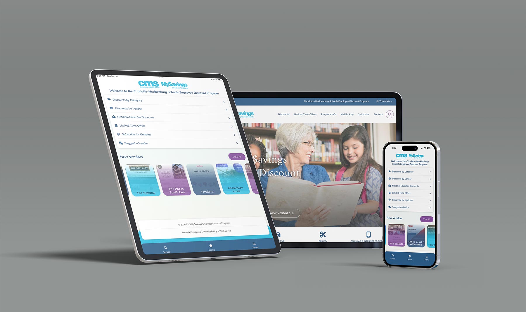 CMS Employee Discount Program Mobile App